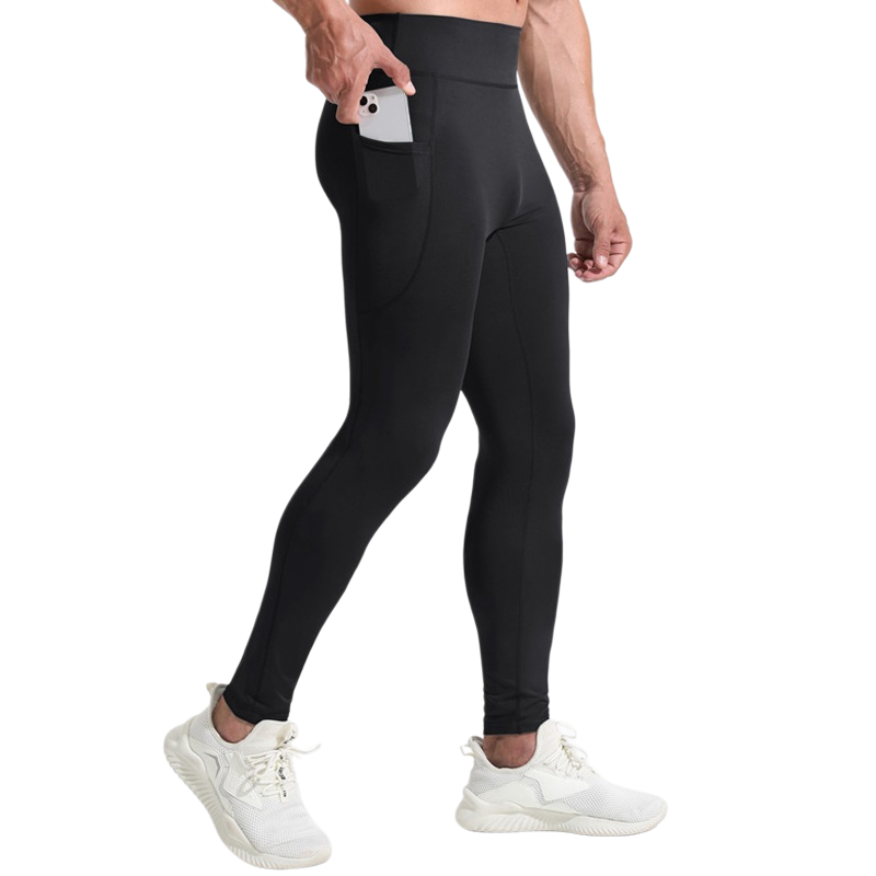 Compression Long Pant - Pantaloni a Compressione da Uomo a